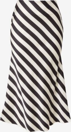 In The Style Midi Rokken Rok Dames Zwart / Wit