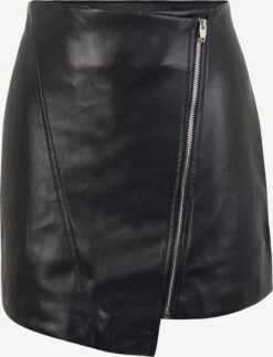 Leren Rokken Rok Sandy Dames Zwart
