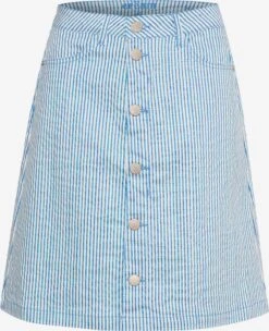 Cream Midi Rokken Rok Alma Dames Neonblauw