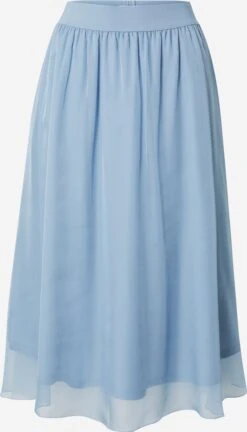 Saint Tropez Midi Rokken Rok Coral Dames Lichtblauw