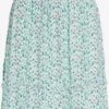 Vila Mini Rokken Rok NISA CLARA Dames Groen / Pastelgroen / Wit