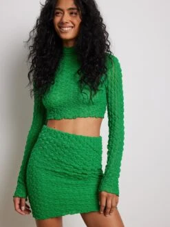 NA-KD Mini Rokken Rok Dames Grasgroen